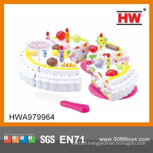 Hot Sale délicieux gâteau en plastique jouets jouet de coupe